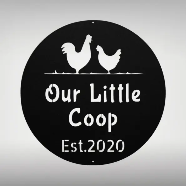 Custom Chicken Coop Sign