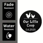 Custom Chicken Coop Sign