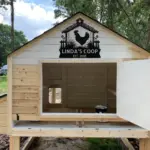 Custom Chicken Metal Sign