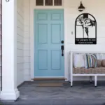 Custom Christ Cross Metal Sign