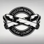 Custom Cigar Metal Sign