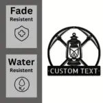 Custom Coal Miner Metal Sign