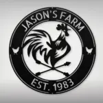 Custom Cock Metal Sign