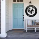 Custom Cock Metal Sign