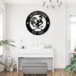 Custom Cock Metal Sign