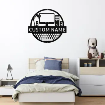 Custom Computer Metal Sign