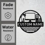Custom Computer Metal Sign