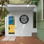 Custom Couple Name Flower Metal Sign