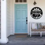 Custom Couple Pigs Metal Sign