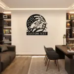 Custom Cowboy Rustic Metal Sign