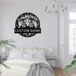 Custom Cute Deer Metal Sign