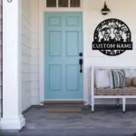 Custom Cute Deer Metal Sign