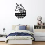 Custom Cute Unicorn Metal Sign