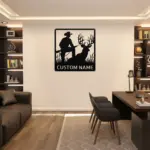Custom Deer Hunting Art Sign
