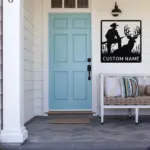 Custom Deer Hunting Art Sign