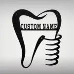 Custom Dental Office Metal Sign