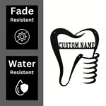 Custom Dental Office Metal Sign