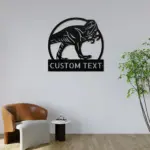 Custom Dinosaur Metal Sign