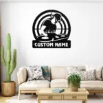 Custom Disc Jockey Metal Sign