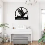 Custom Dove Bird Metal Sign