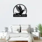 Custom Dove Bird Metal Sign