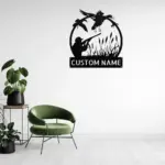 Custom Duck Hunting Metal Sign
