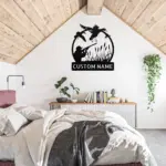 Custom Duck Hunting Metal Sign