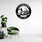 Custom Duck Metal Sign