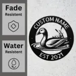 Custom Duck Metal Sign