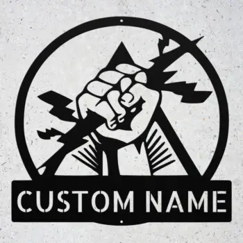 Custom Electric Metal Sign