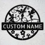 Custom Fairies Metal Sign