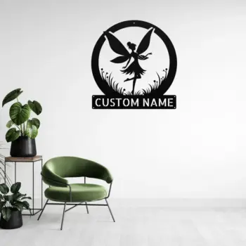 Custom Fairy Metal Sign
