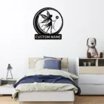 Custom Fairy Moon Metal Sign