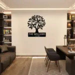 Custom Family Tree Metal Sign