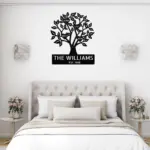 Custom Family Tree Metal Sign