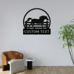 Custom Farm Horse Metal Sign