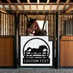 Custom Farm Horse Metal Sign