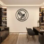 Custom Flying Bee Metal Sign