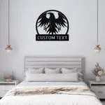 Custom Flying Eagle Metal Sign