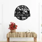 Custom Fruits Metal Sign