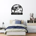 Custom Game Controller Metal Sign