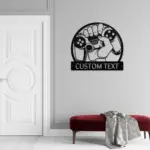 Custom Game Controller Metal Sign