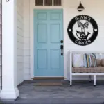 Custom Garden Metal Sign