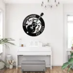 Custom Guitar Metal Sign