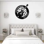 Custom Guitar Metal Sign