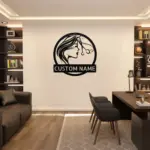 Custom Hair Dresser Metal Sign