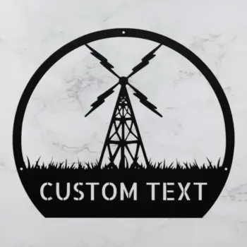 Custom Ham Radio Metal Sign