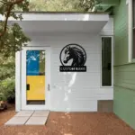 Custom Horse Head Metal Sign