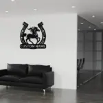 Custom Horseshoe Art Sign