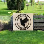 Custom Hummingbird Metal Sign